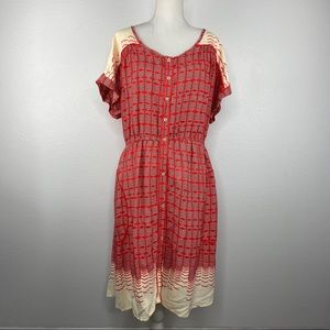 Maeve Geometric Print Dress